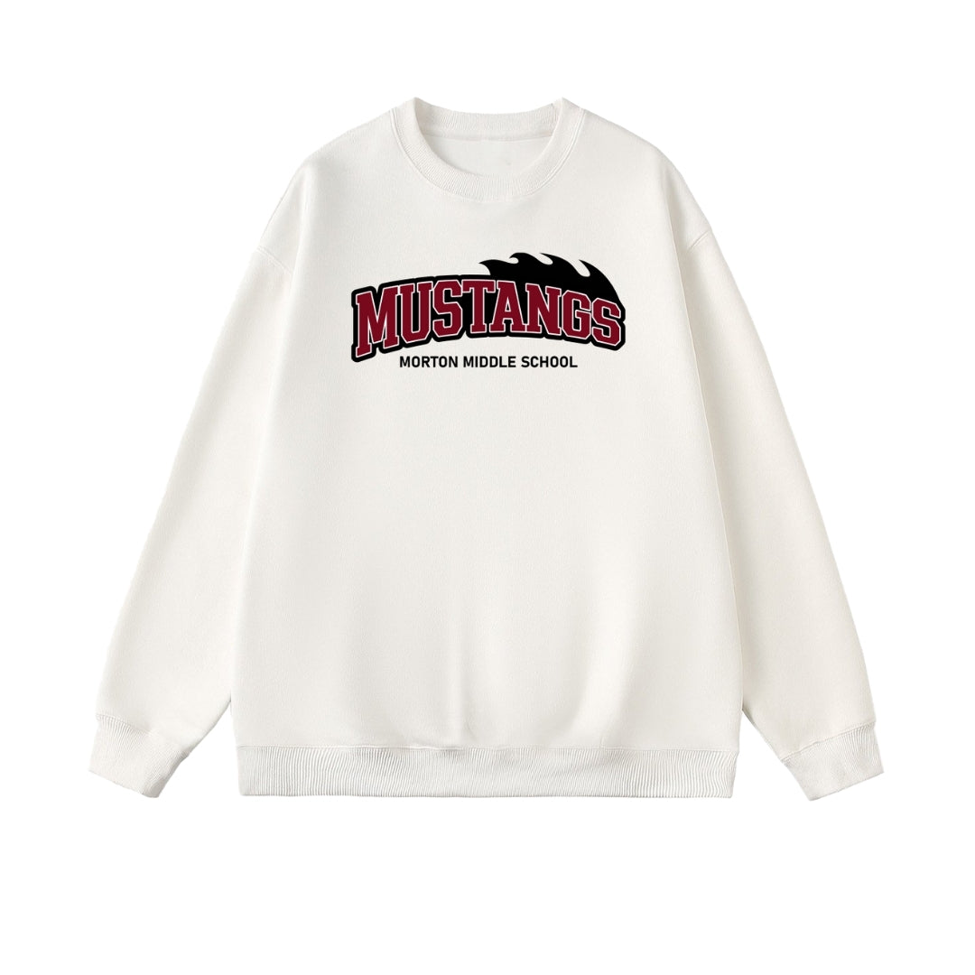 MMS Mustangs Blaze Crewneck