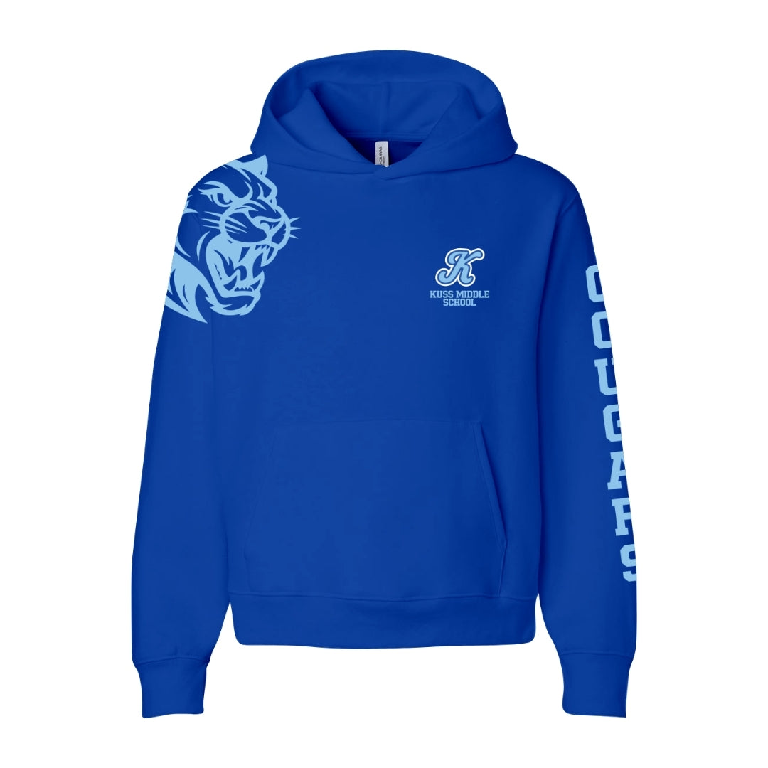 KMS "Cougars" Sleeve- Hoodie