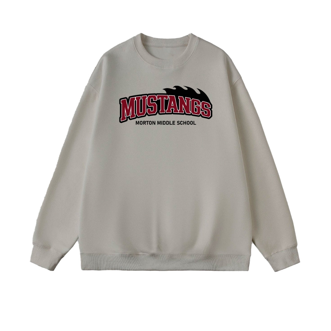 MMS Mustangs Blaze Crewneck