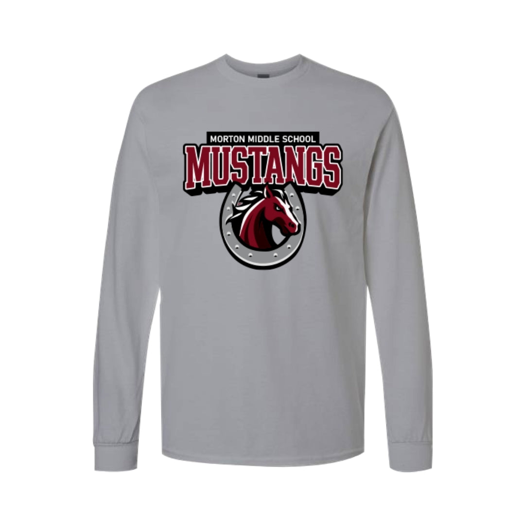 MMS Mustangs Long Sleeve Shirt