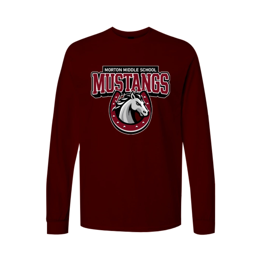 MMS Mustangs Long Sleeve Shirt