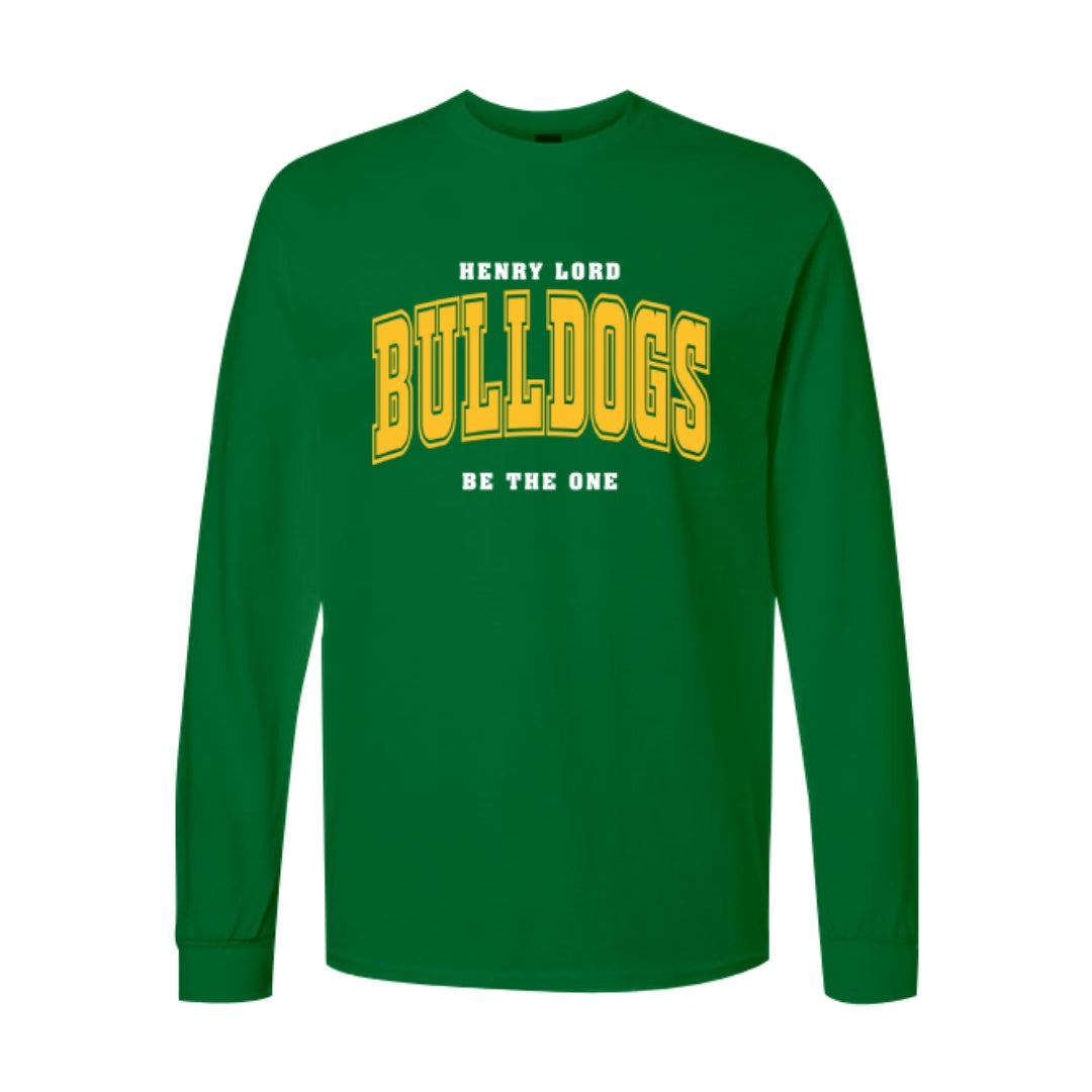 HLCS "Bulldogs Be the one" Long Sleeve Shirt