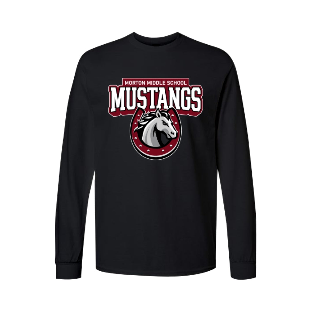 MMS Mustangs Long Sleeve Shirt