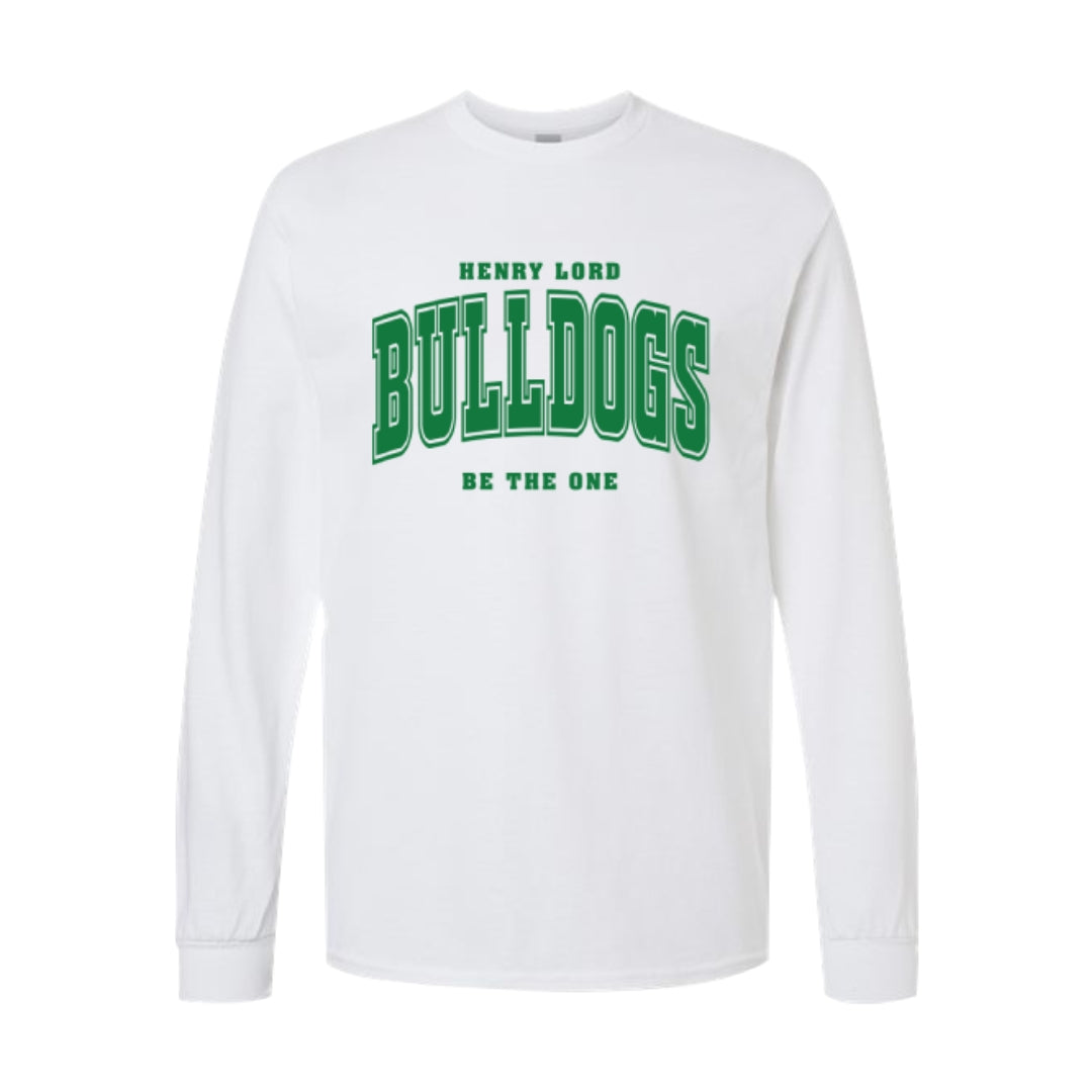 HLCS "Bulldogs Be the one" Long Sleeve Shirt