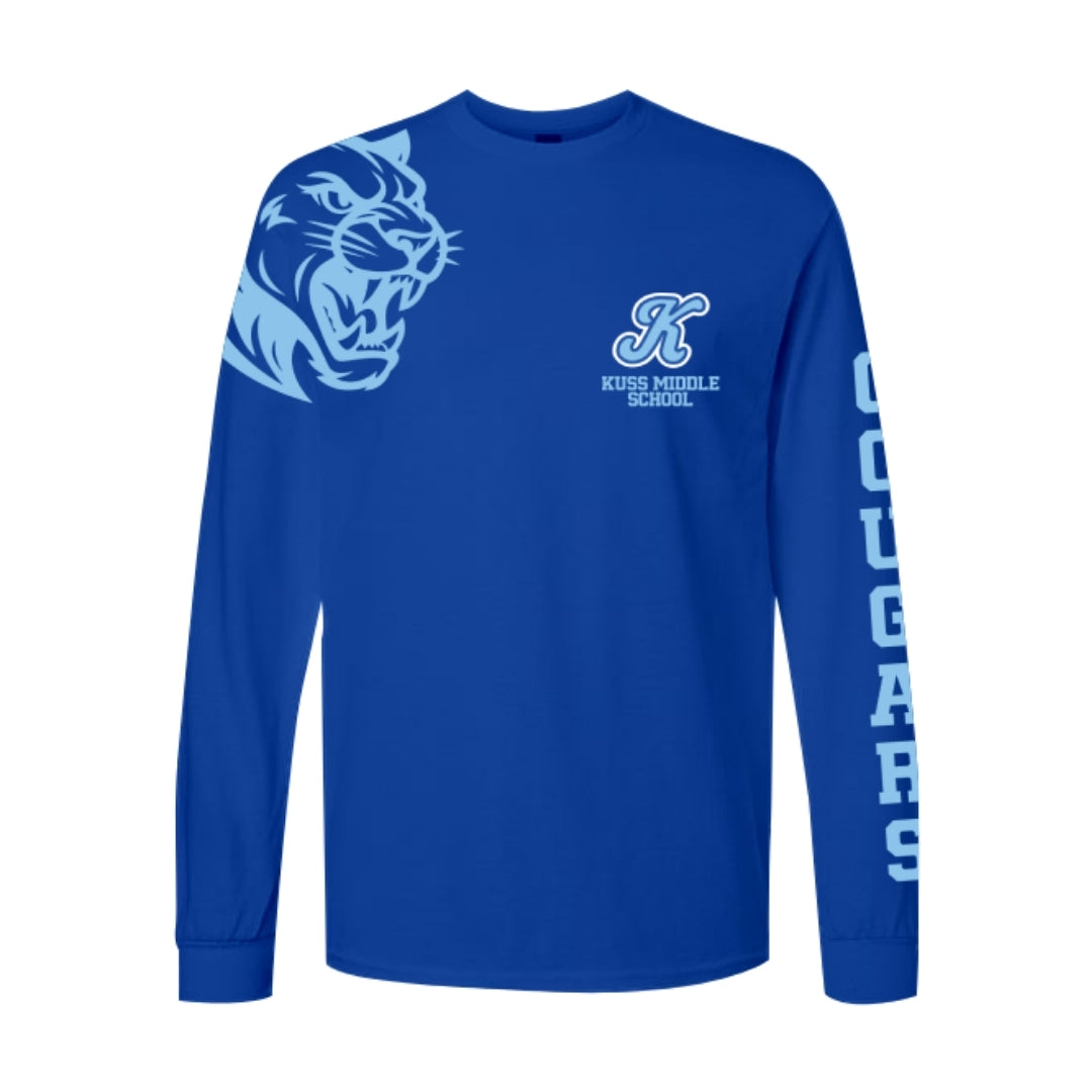 KMS "Cougars" Sleeve Long Sleeve Shirt