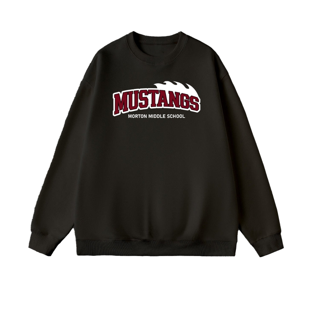 MMS Mustangs Blaze Crewneck
