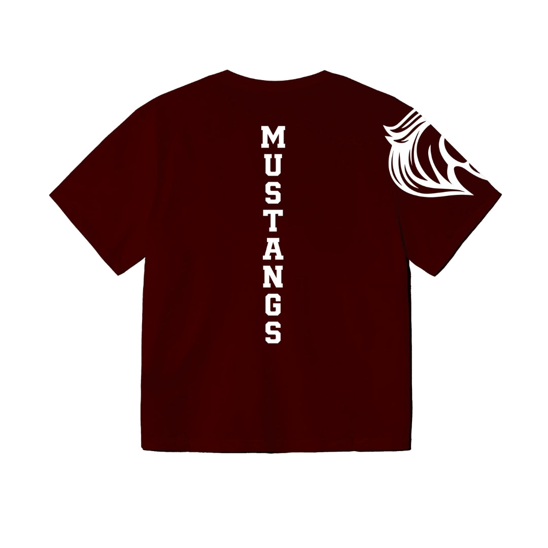 Morton Middle School "Mustangs" Back Short Sleeve Shirt