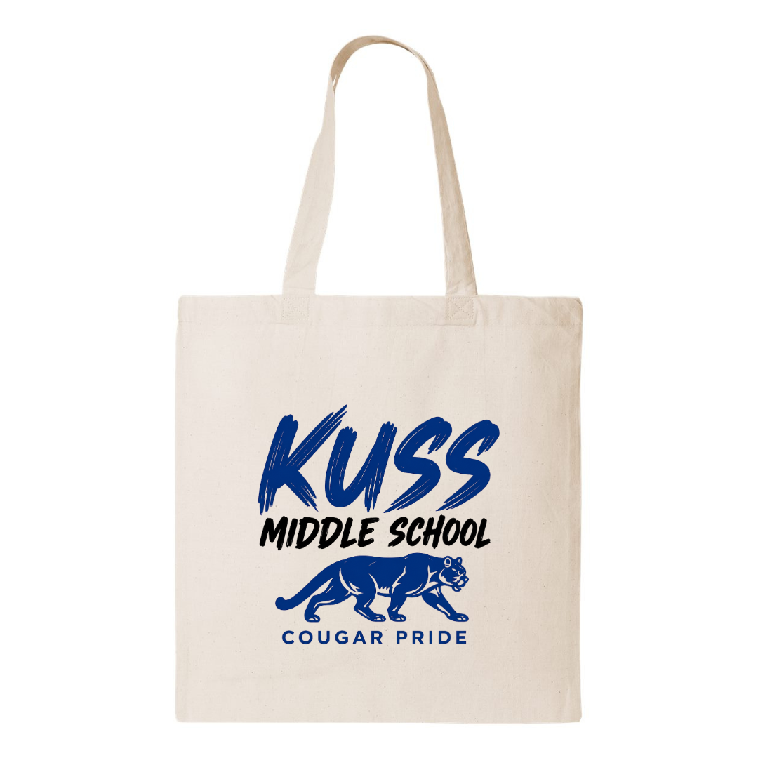 Kuss Walking Cougar Tote Bag