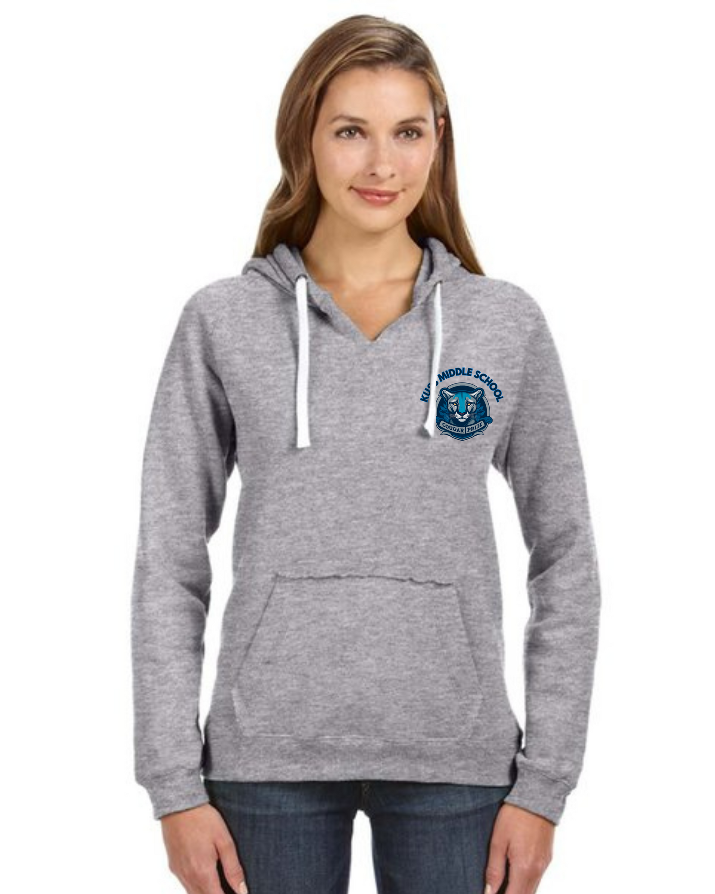 Womens Vneck Sweatshirt