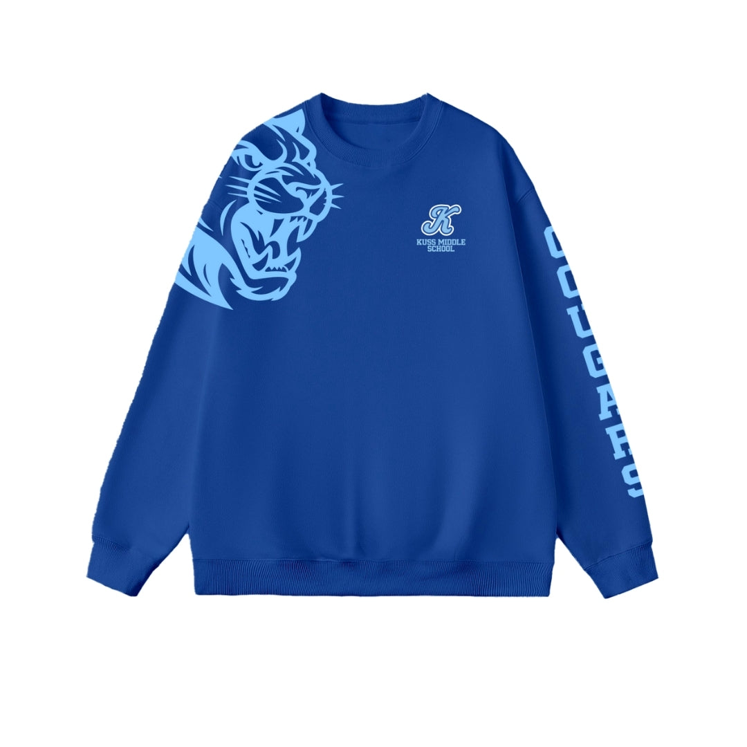 KMS "Cougars" Sleeve -Crewneck