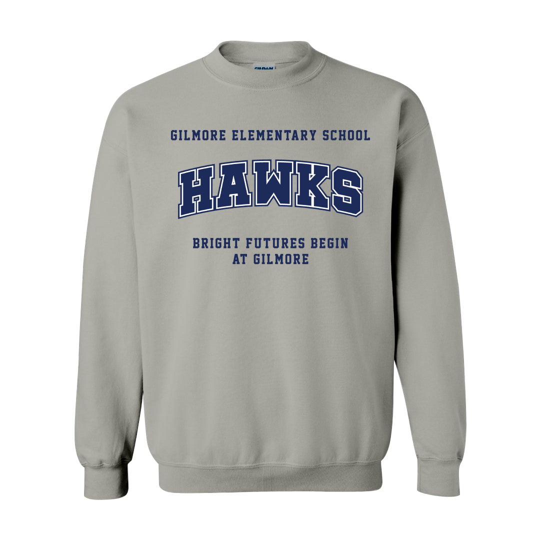Gilmore Block Text Crewneck-Staff and Families