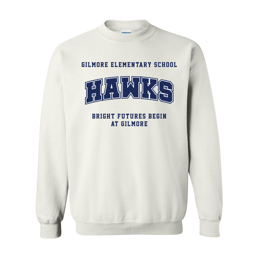 Gilmore Block Text Crewneck-Staff and Families