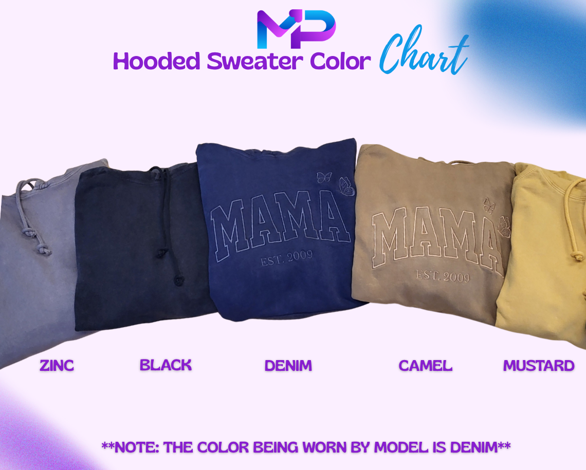 Rose Hoodie-Mommy (or loved ones)