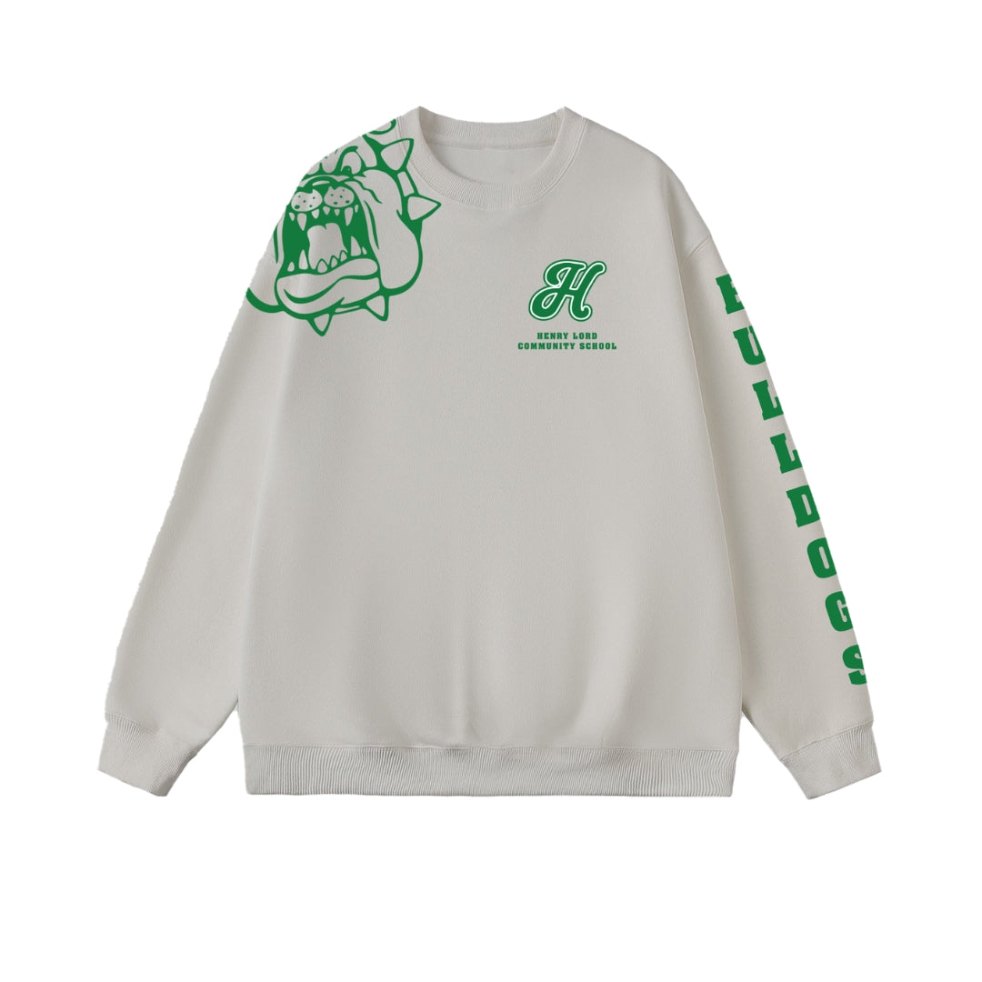 HLCS "Bulldogs" Sleeve- Crewneck