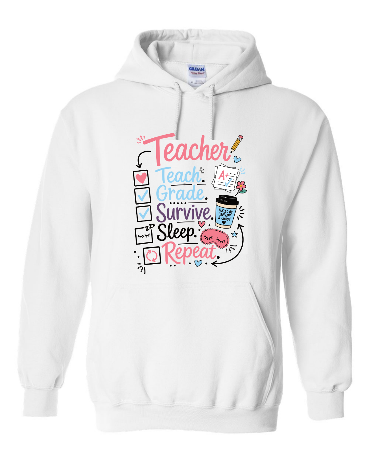 Teacher Checklist- Hoodie