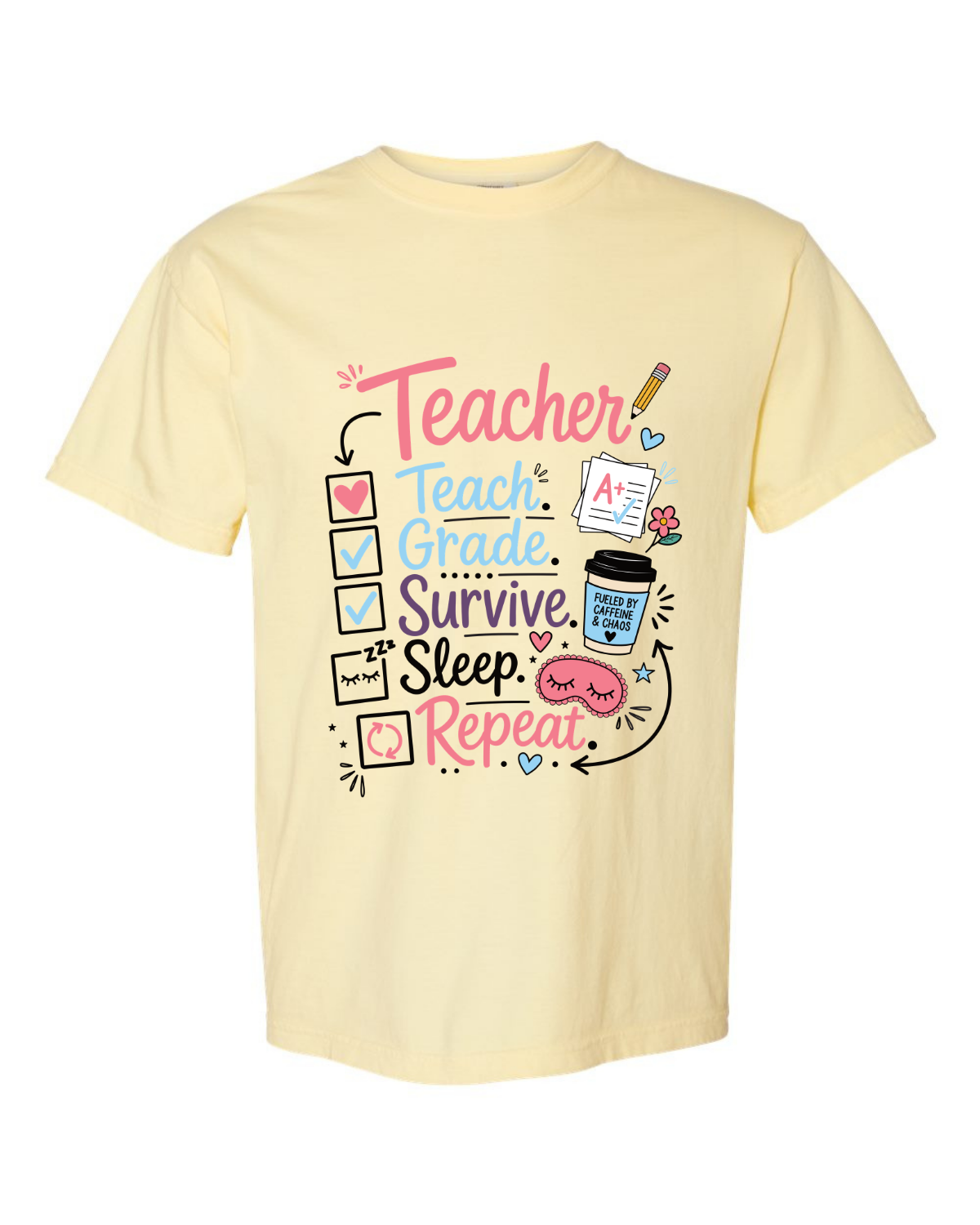 Teacher Checklist- Tshirt