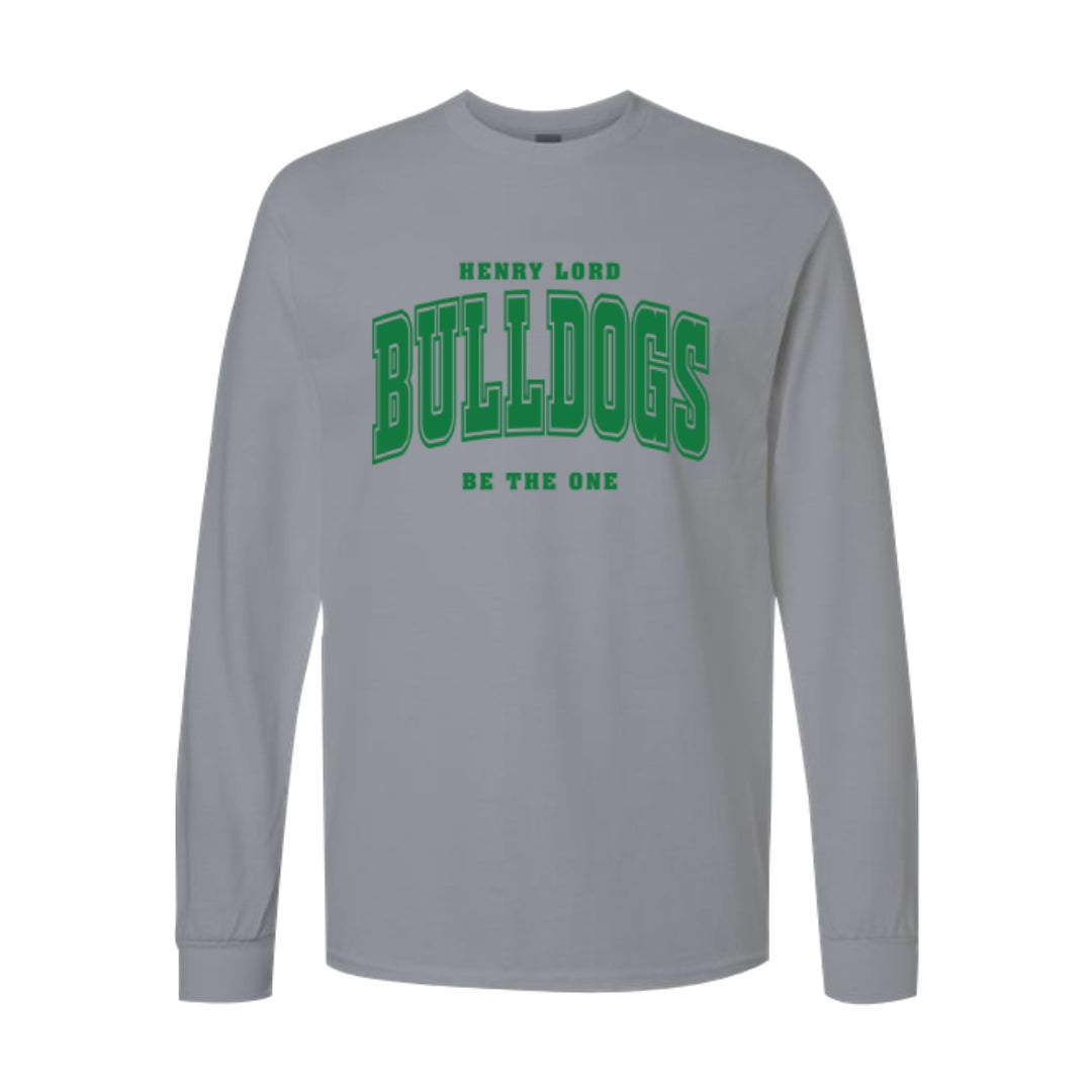 HLCS "Bulldogs Be the one" Long Sleeve Shirt