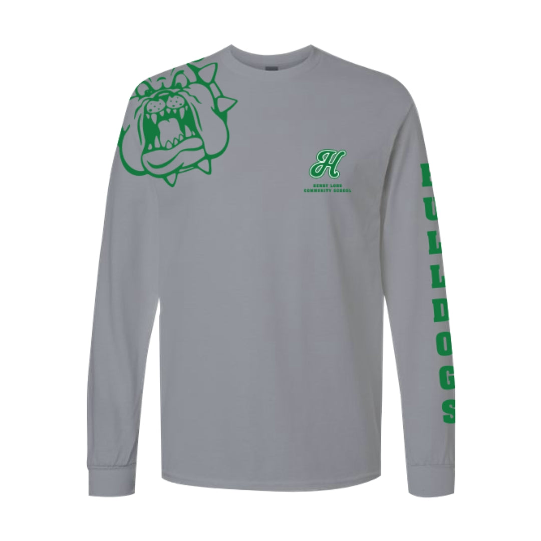 HLCS "Bulldogs" Sleeve-Long Sleeve Shirt