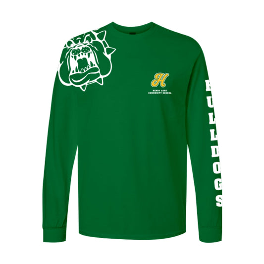 HLCS "Bulldogs" Sleeve-Long Sleeve Shirt
