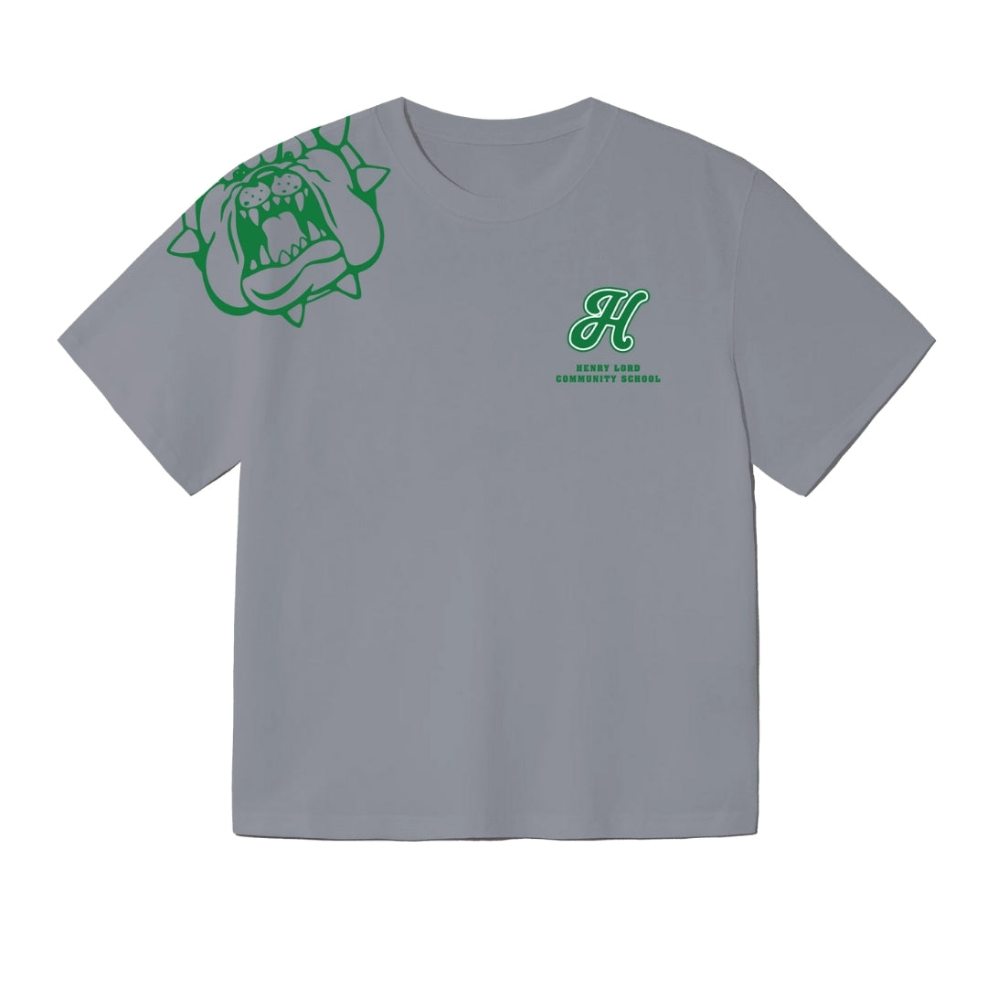 HLCS "Bulldogs" Shoulder Design Short Sleeve Shirt