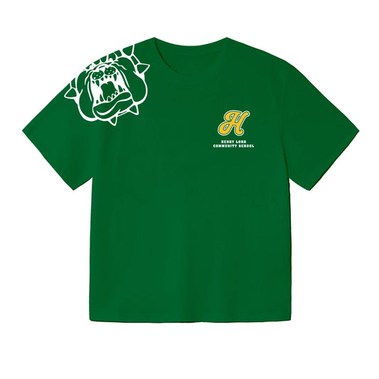HLCS "Bulldogs" Shoulder Design Short Sleeve Shirt