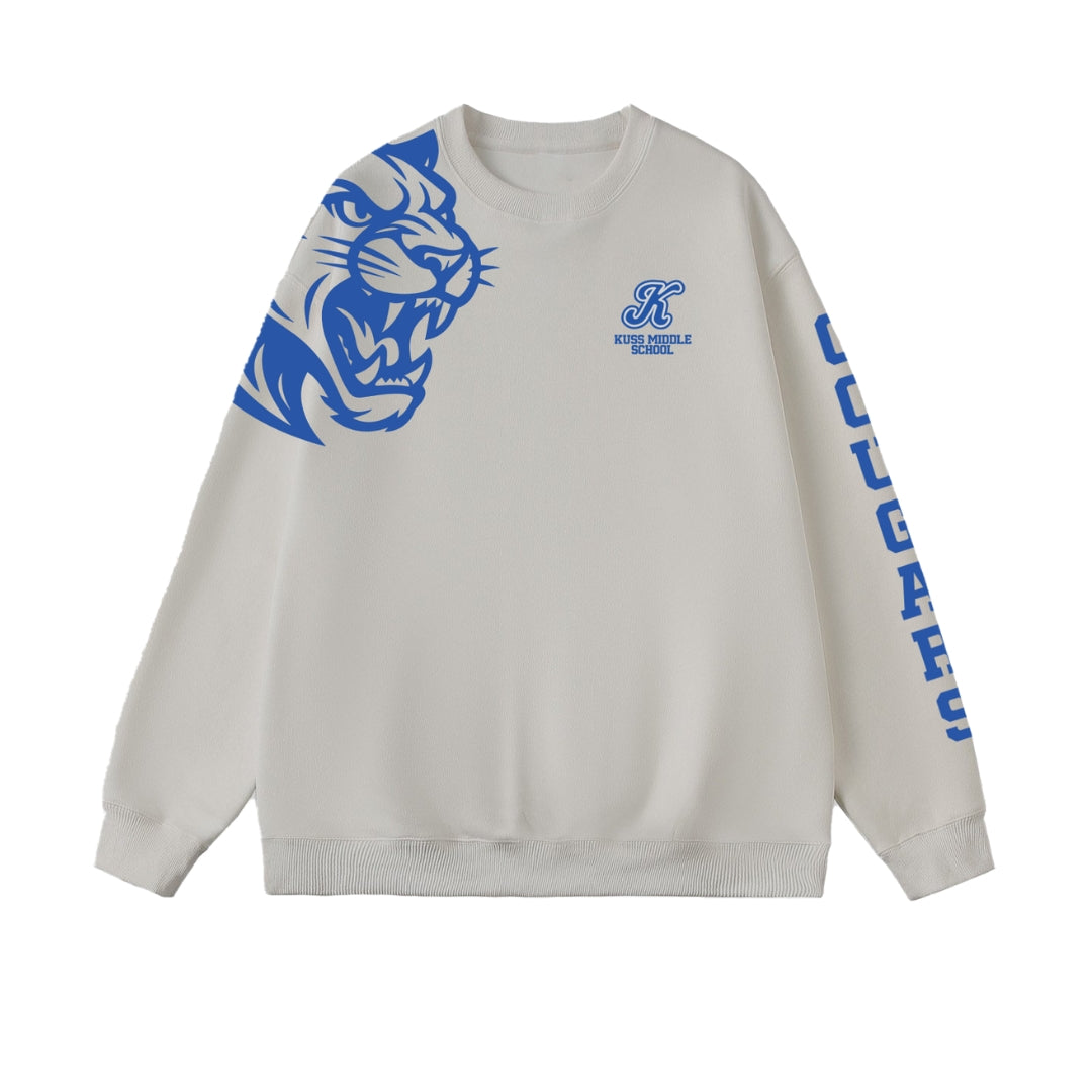 KMS "Cougars" Sleeve -Crewneck