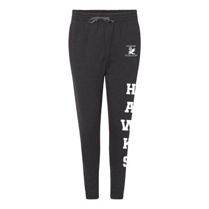 Adults Gilmore Logo and "Hawks" Sweatpants