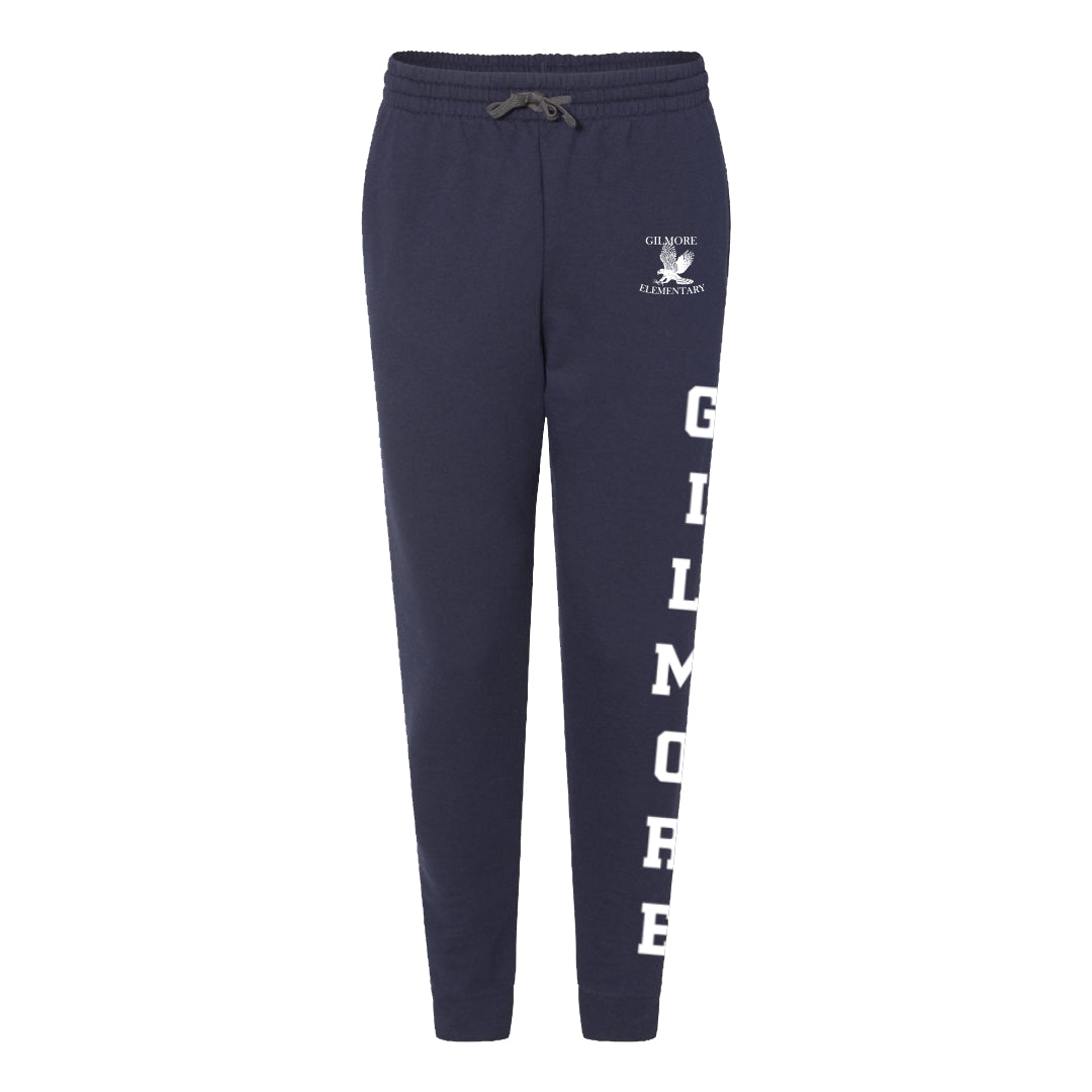 Adult Gilmore School Logo and "Gilmore" Leg Sweatpants