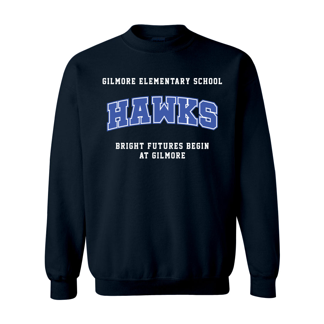 Gilmore Block Text Crewneck-Staff and Families