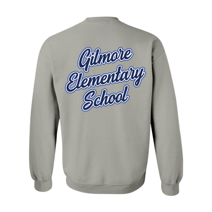 Gilmore Hawks Script with Mascot Crewneck-Staff and Families