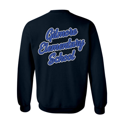 Gilmore Hawks Script with Mascot Crewneck-Staff and Families