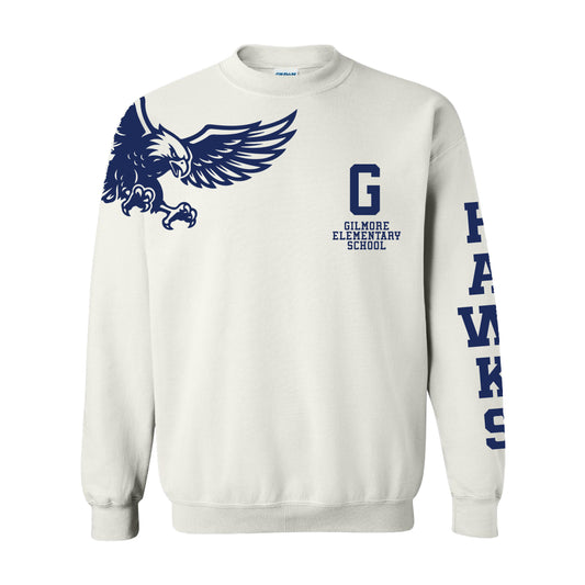 Gilmore Hawk Shoulder Crewneck-Staff and Families