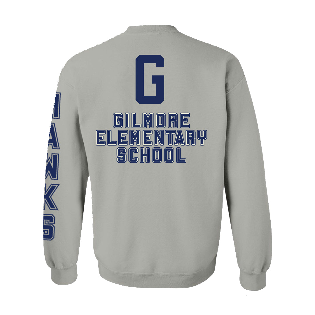 Gilmore G Logo & Sleeve Print Crewneck-Staff and Families