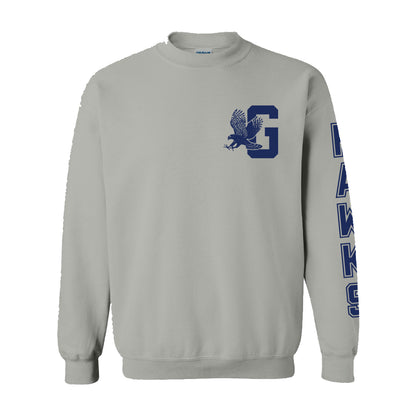 Gilmore G Logo & Sleeve Print Crewneck-Staff and Families