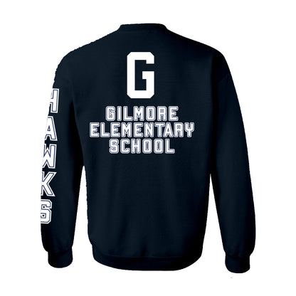 Gilmore G Logo & Sleeve Print Crewneck-Staff and Families