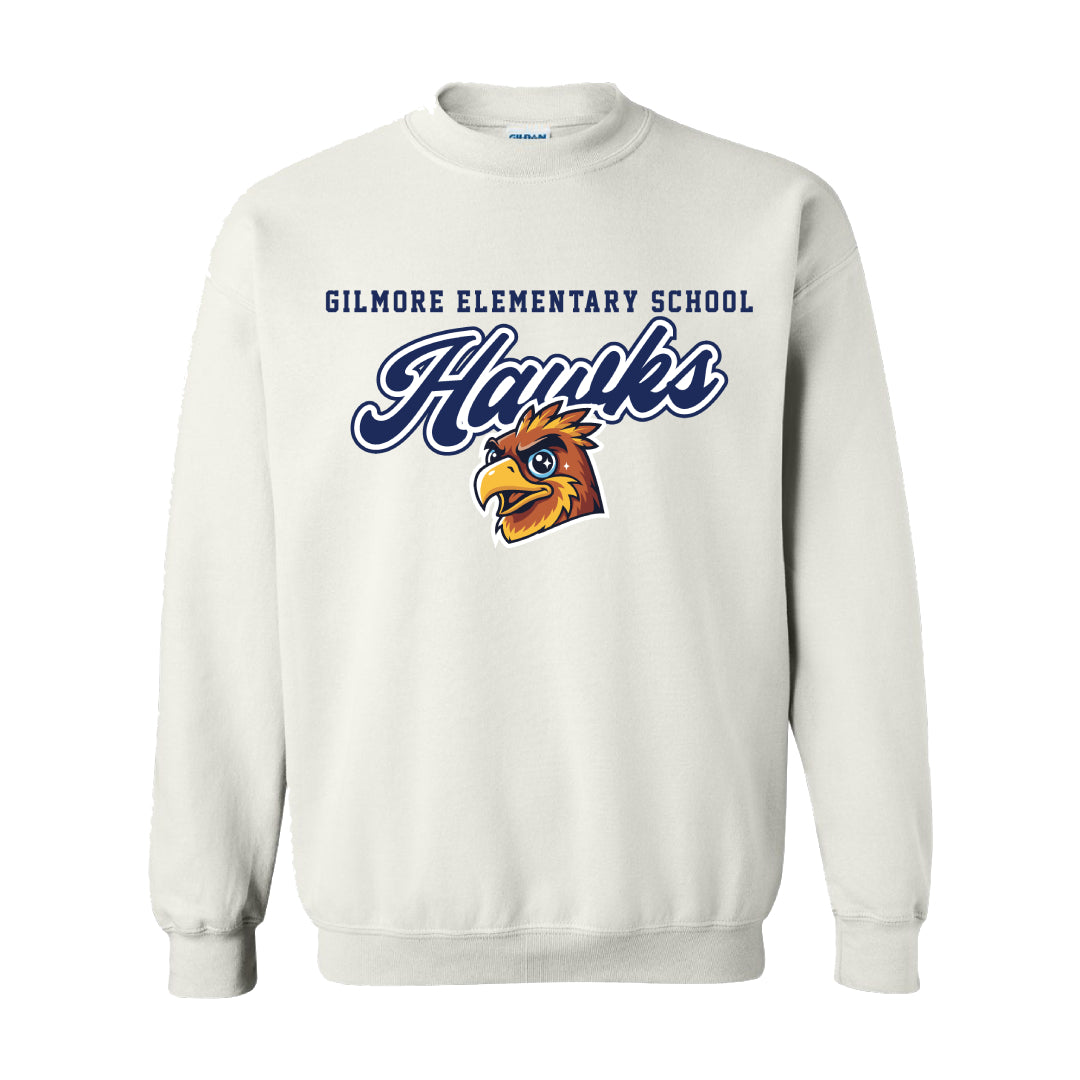 Gilmore Hawk Mascot Crewneck-Staff and Families