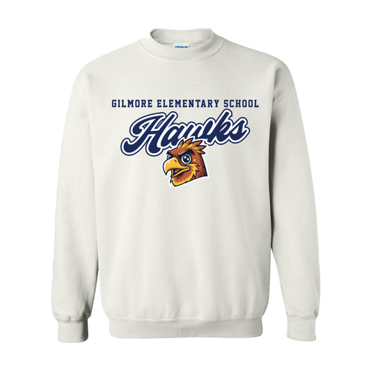 Gilmore Hawk Mascot Crewneck-Staff and Families