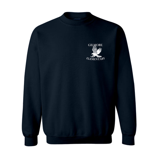 Adults Gilmore Left Chest Logo Crewneck Sweatshirt