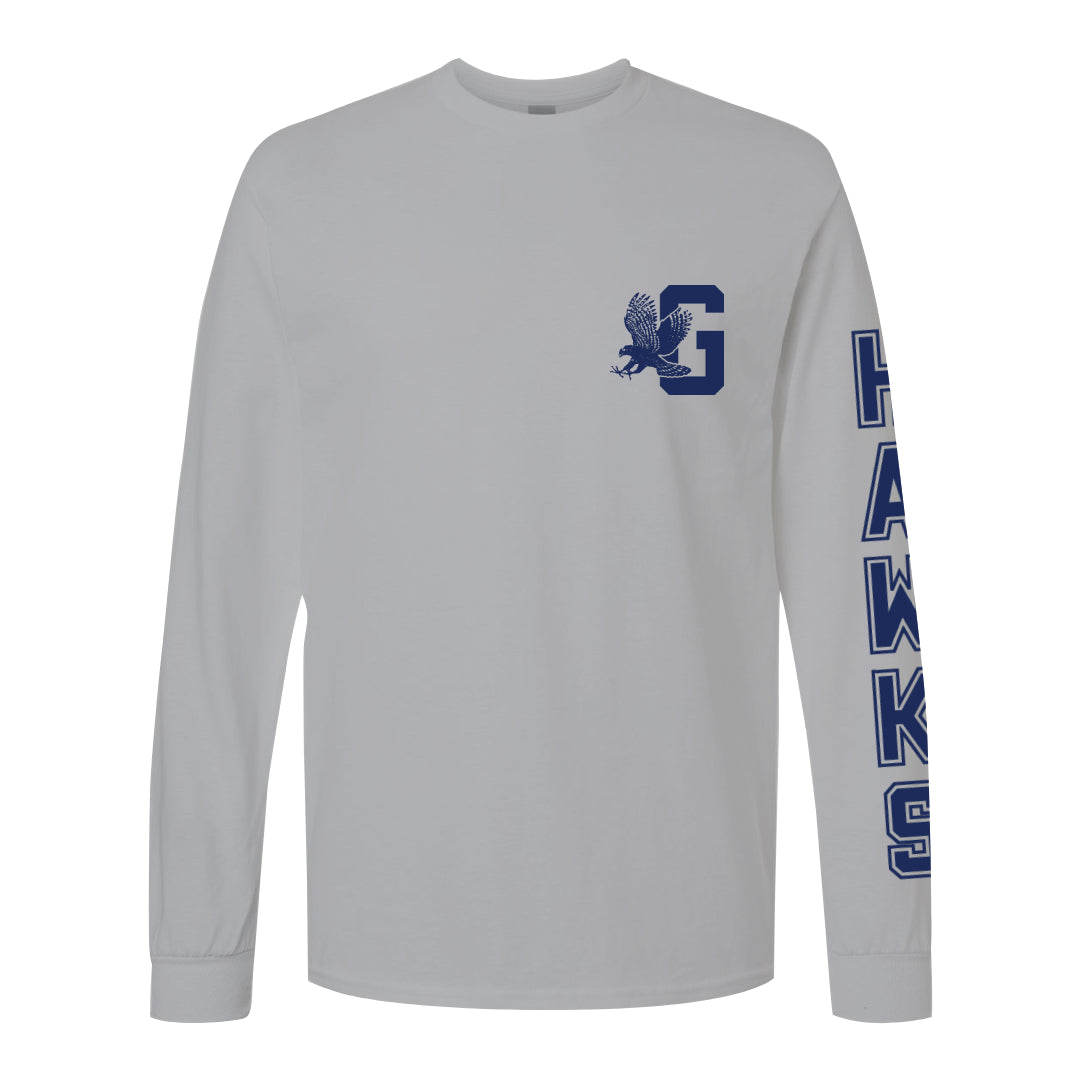 Gilmore  G Logo & Sleeve Long Sleeve Shirt-Staff and Families