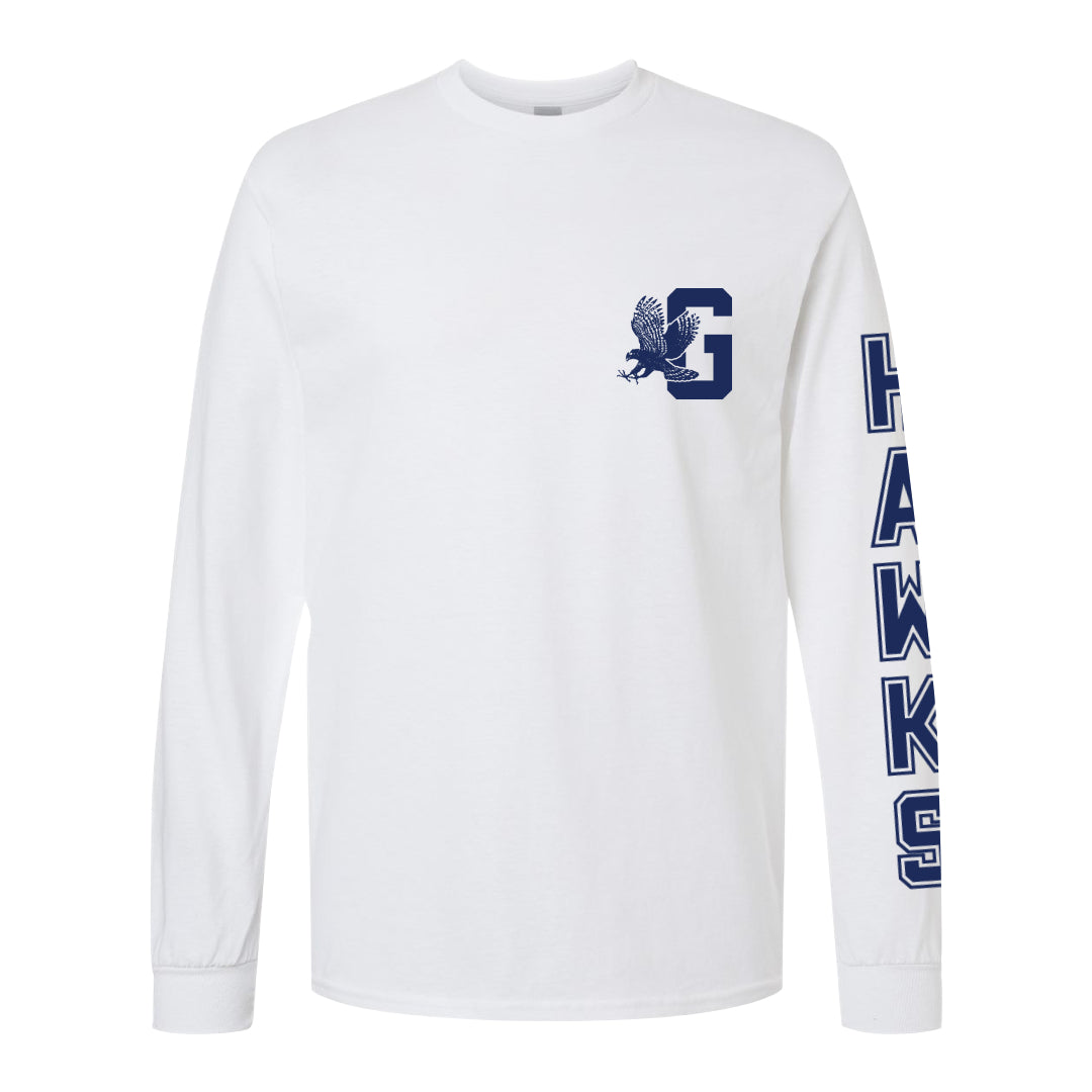 Gilmore  G Logo & Sleeve Long Sleeve Shirt-Staff and Families