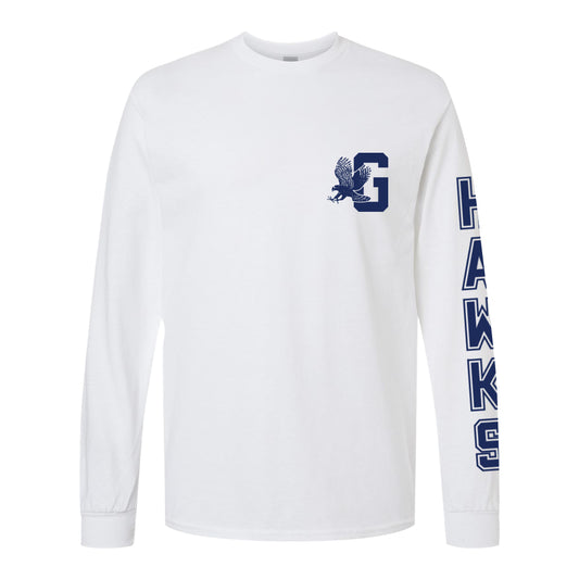 Gilmore  G Logo & Sleeve Long Sleeve Shirt-Staff and Families