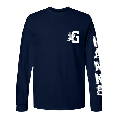 Gilmore  G Logo & Sleeve Long Sleeve Shirt-Staff and Families