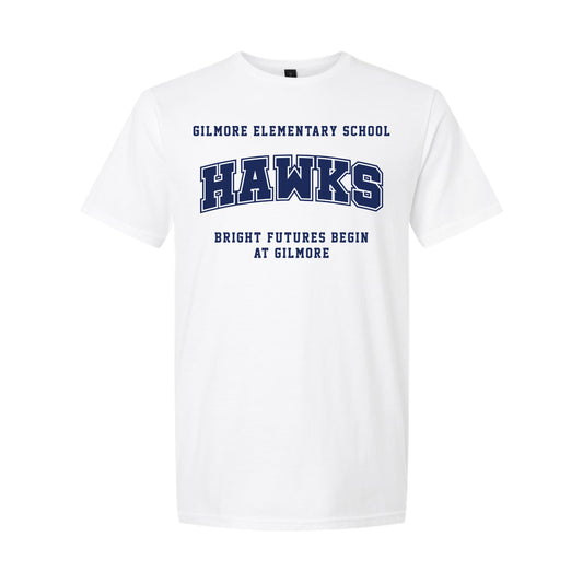 Gilmore Block Text Short Sleeve Shirt-Staff and Families