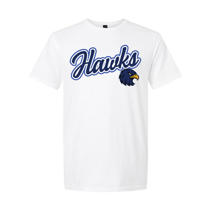 Gilmore Hawks with Mascot Short Sleeve Shirt-Staff and Families