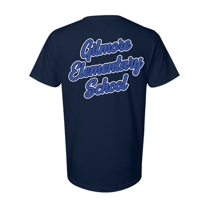 Gilmore Hawks with Mascot Short Sleeve Shirt-Staff and Families