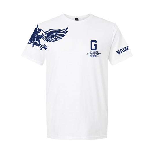 Gilmore Hawk Shoulder Sleeve Shirt-Staff and Families