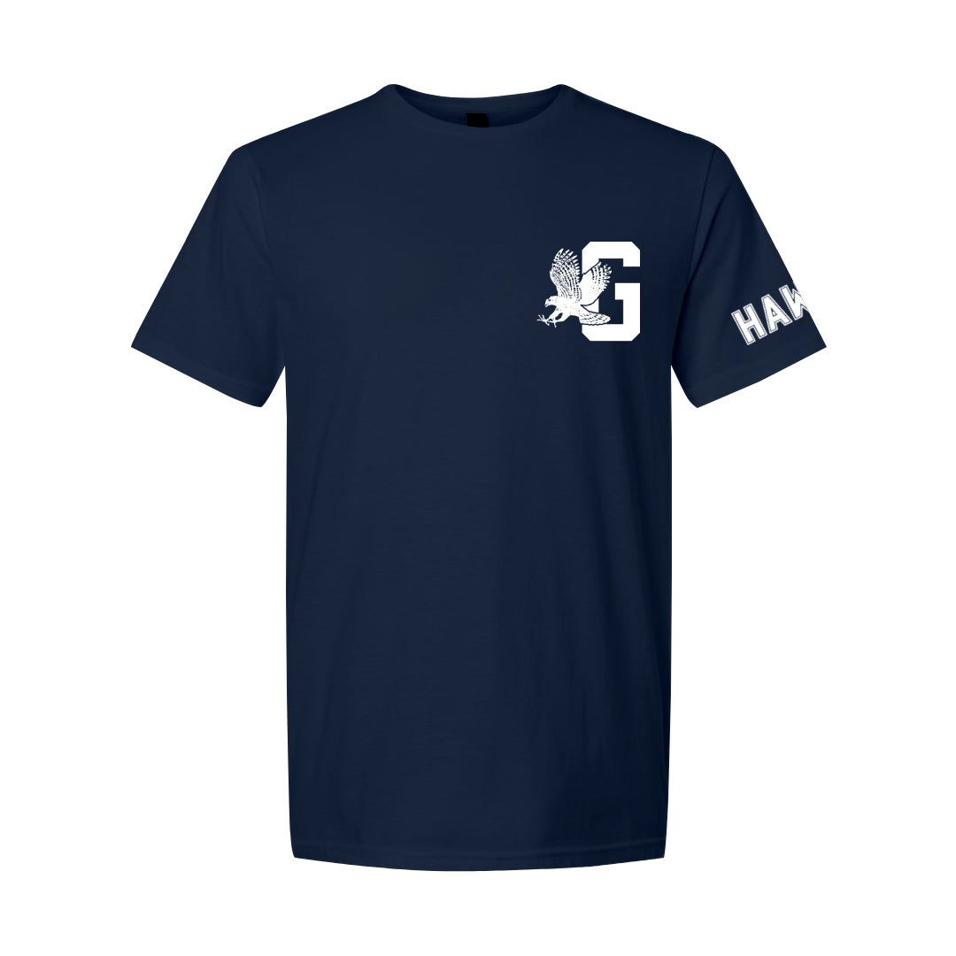 Gilmore G Logo & Sleeve Print Short Sleeve Shirt