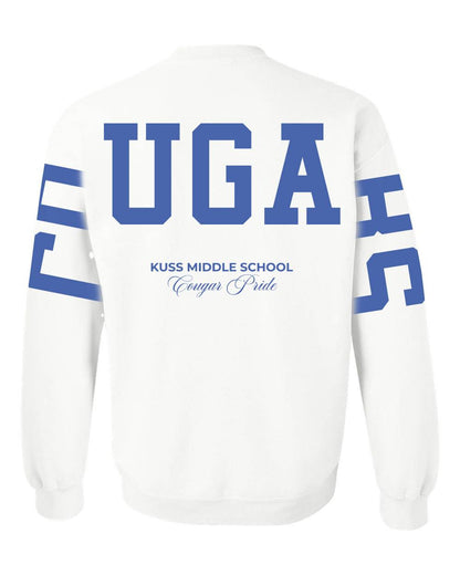 Kuss "Cougars" Back Crewneck