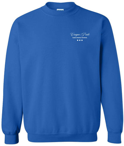 Kuss "Cougars" Back Crewneck