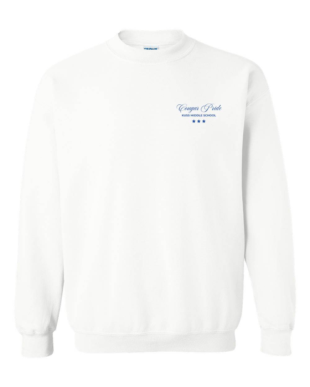 Kuss "Cougars" Back Crewneck
